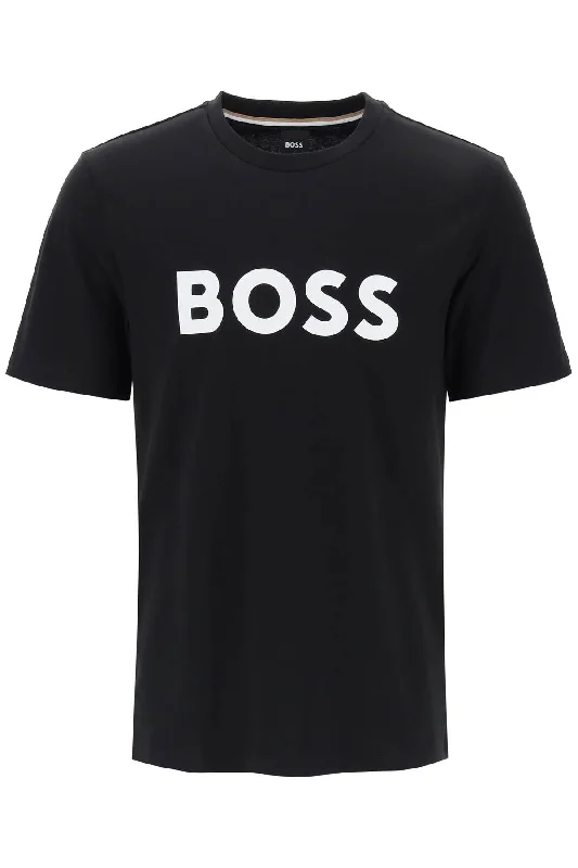 Boss Men's Tiburt 354 Logo Print T-Shirt