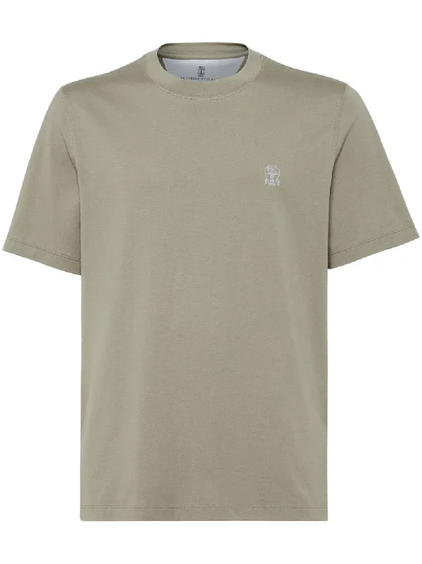 Brunello Cucinelli Men's T-Shirts And Polos Dove