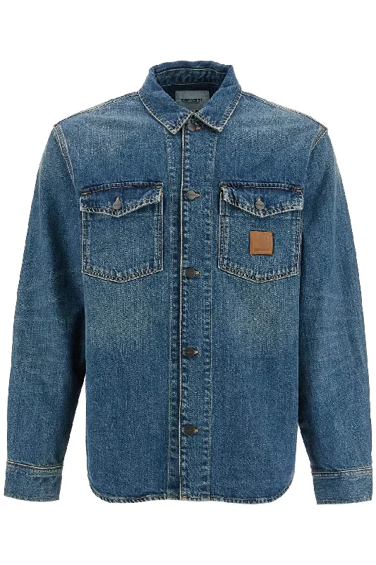 Carhartt Wip Men's Lincoln blue Shirt For Men