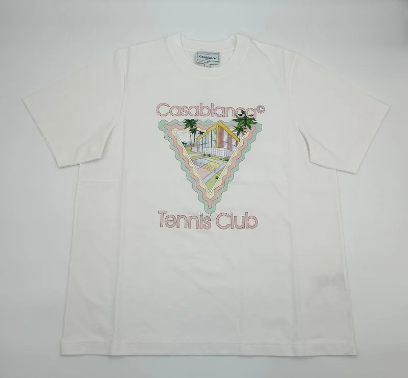 Casablanca White Maison De Reve Printed T-Shirt