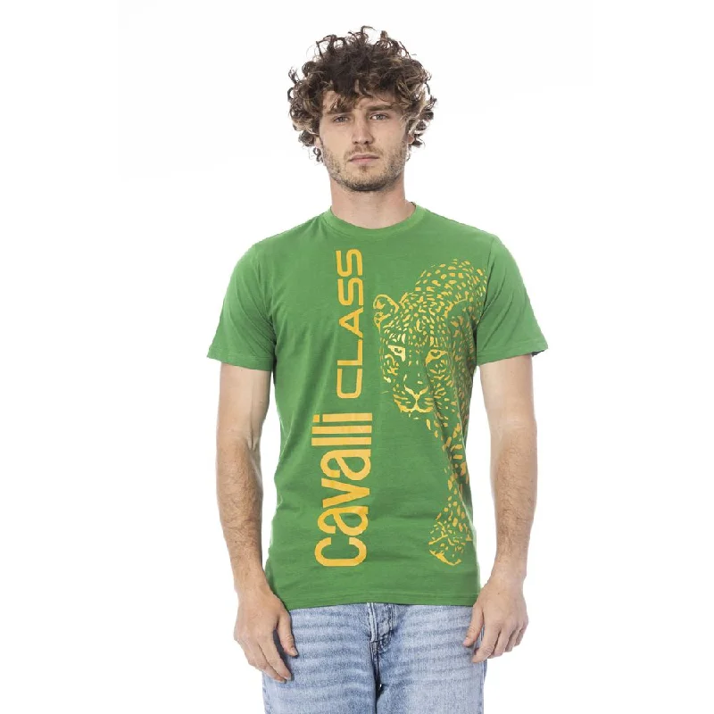 Cavalli Class  Cotton Men's T-Shirt