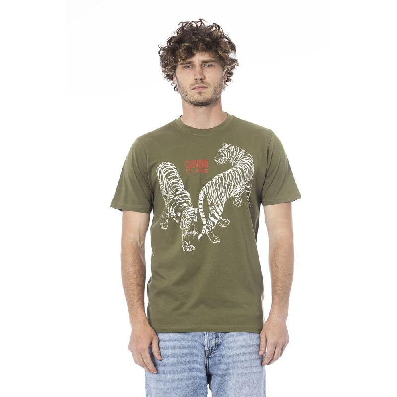 Cavalli Class  Cotton Men's T-Shirt