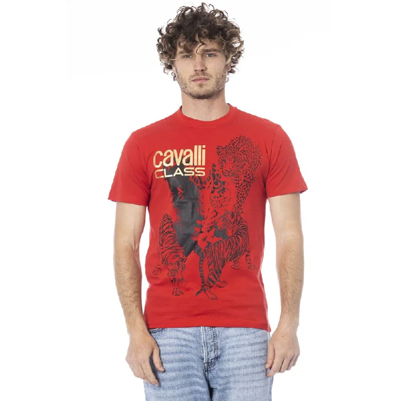 Cavalli Class  Cotton Men's T-Shirt