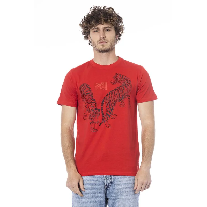 Cavalli Class  Cotton Men's T-Shirt