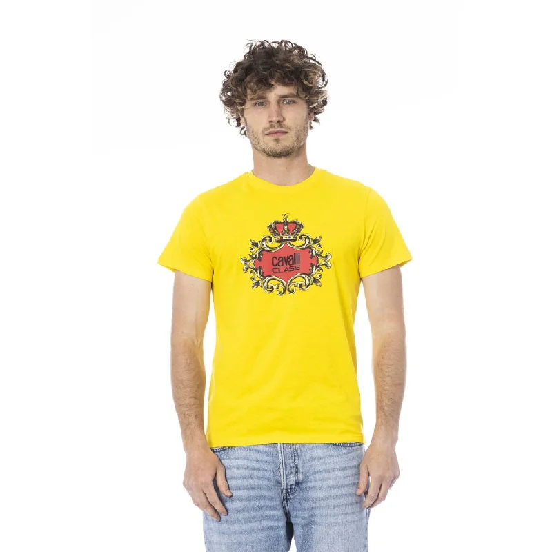 Cavalli Class  Cotton Men's T-Shirt