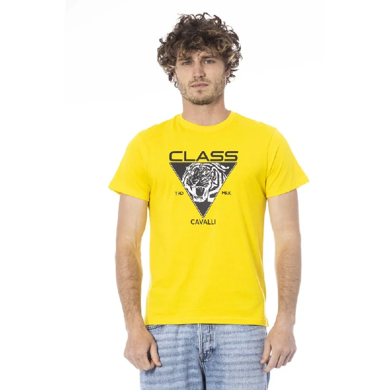 Cavalli Class  Cotton Men's T-Shirt