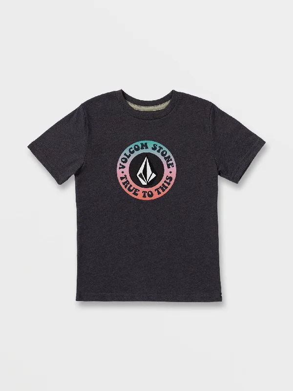 Little Boys Coaster Guardian Tee - Dark Black Heather