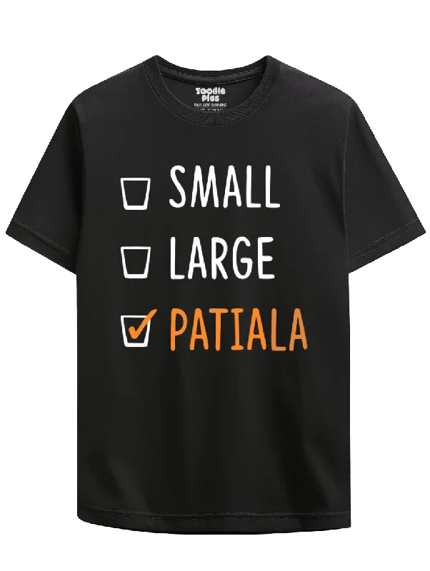 Patiala Peg Plus Size T-Shirt