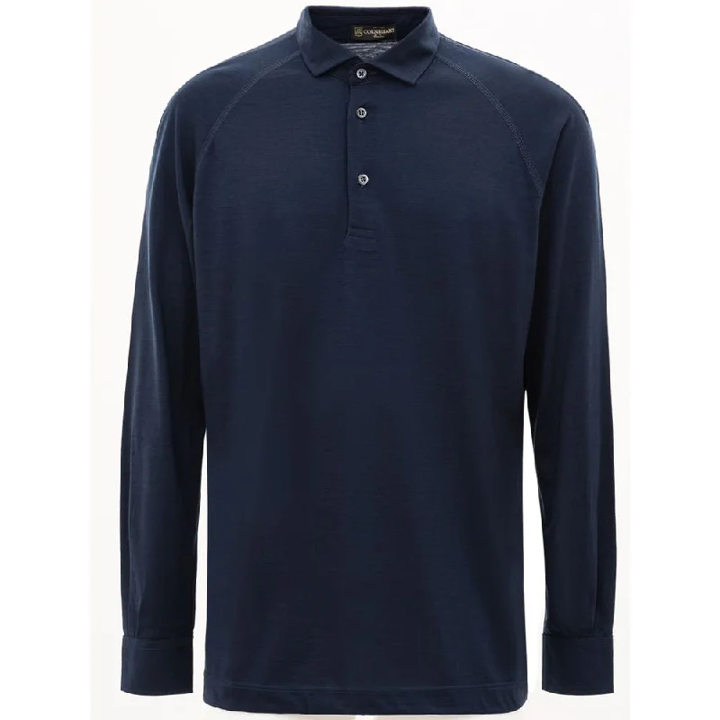 Corneliani  Wool Vergine Polo Men's Shirt