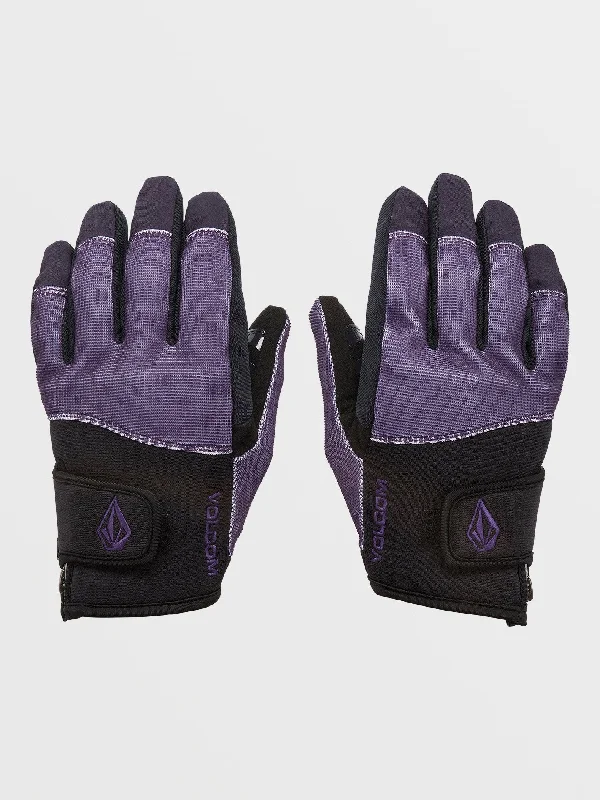 Mens Crail Gloves - Purple