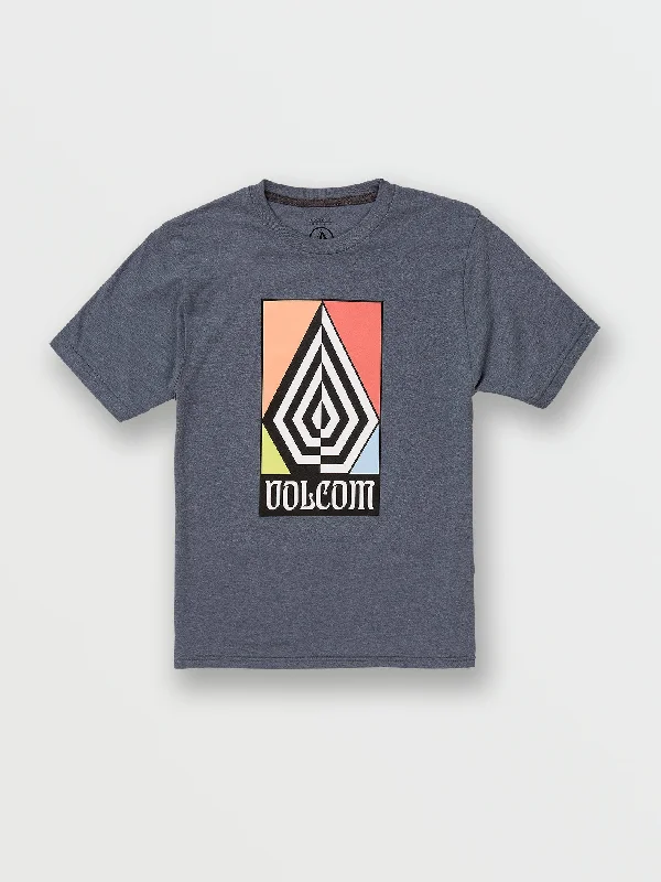 Little Boys Divisionz Short Sleeve Tee - Dark Slate Heather