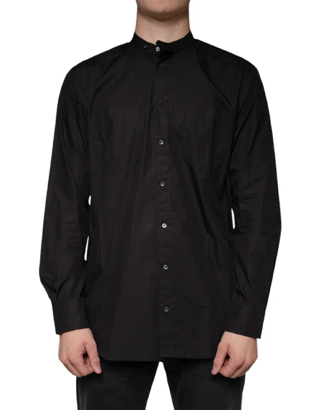 Dolce & Gabbana  Cotton Button Down Men Casual Men's Shirt