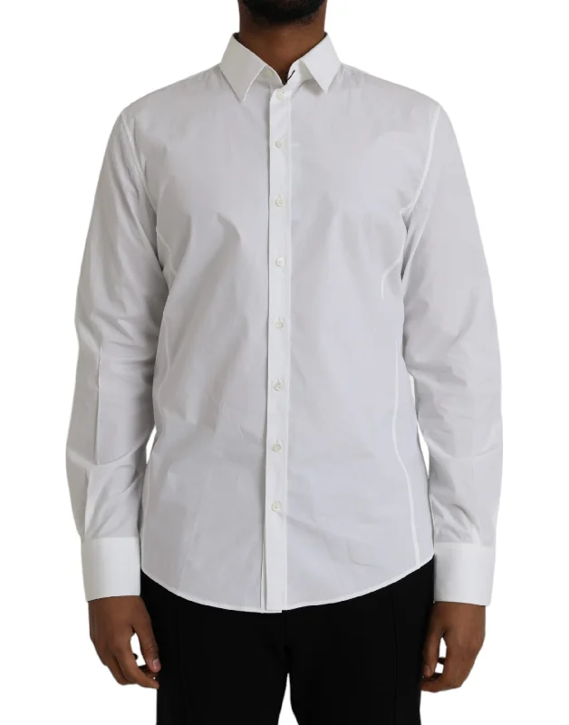 Dolce & Gabbana  Cotton Formal Dress Top SICILIA Men's Shirt