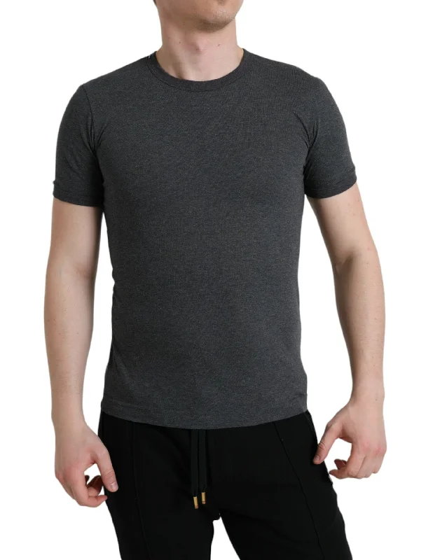 Dolce & Gabbana Elegant  Crew Neck Men's Tee