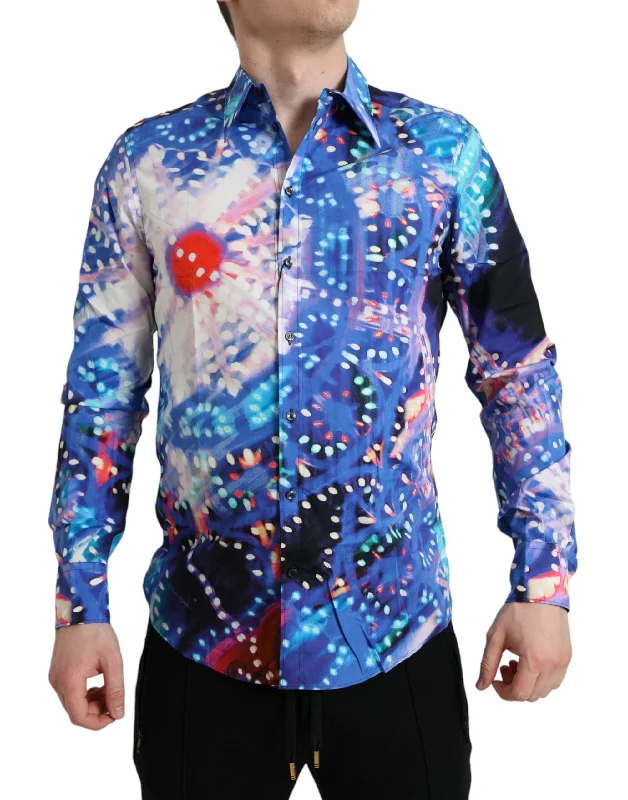 Dolce & Gabbana  Luminarie Slim MARTINI Men's Shirt