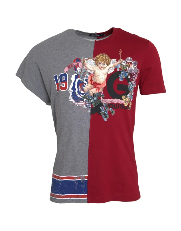 Dolce & Gabbana multi Graphic Short Sleeve Men's T-shirt