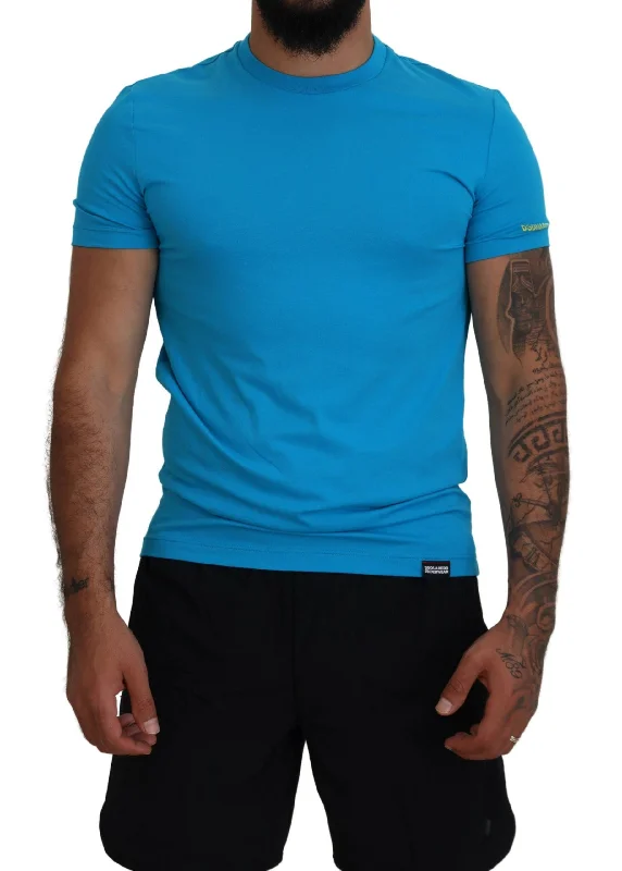 Dsqua²  Modal Short Sleeves Crewneck Men's T-shirt