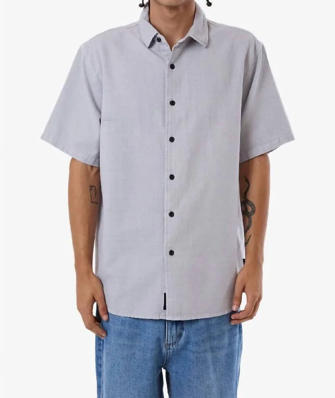 Endless Thrills Short Sleeve Shirt In Iceberg