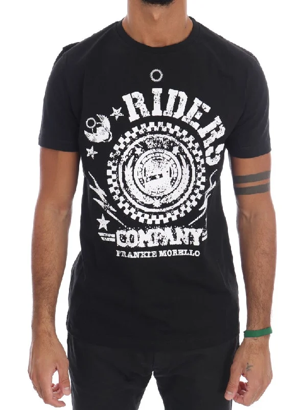 Frankie Morello  Cotton RIDERS Crewneck Men's T-Shirt