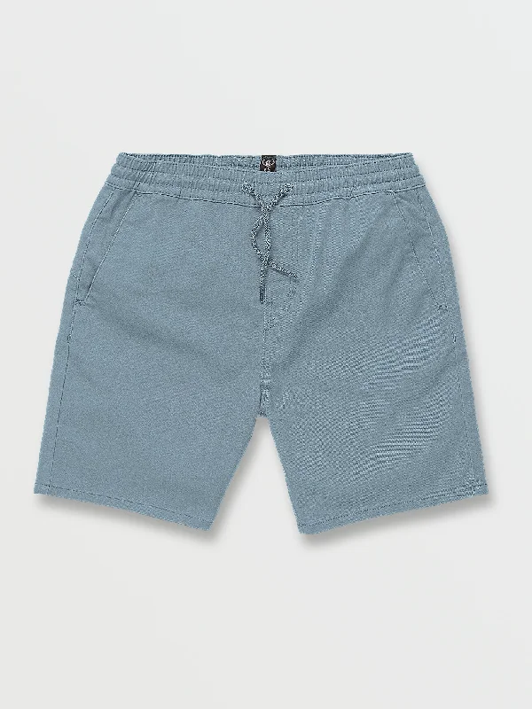 Big Boys Frickin Elastic Waist Shorts - Slate Blue