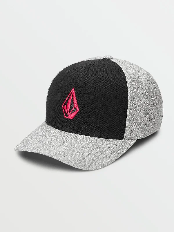 Full Stone Heather Flexfit Hat - Black Combo