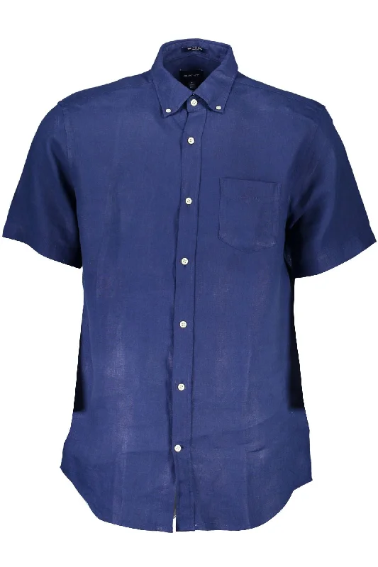 Gant Elegant  Linen Button-Down Men's Shirt