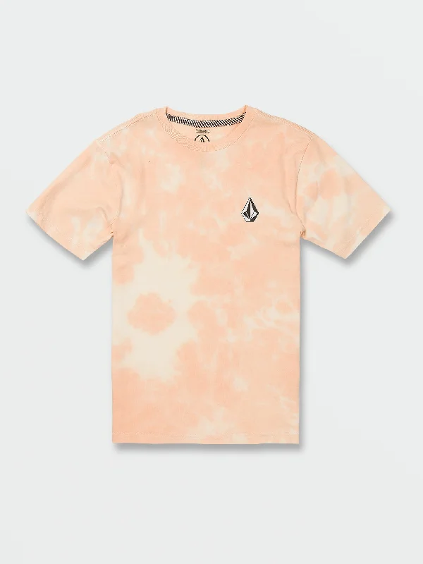 Big Boys Iconic Stone Dye Short Sleeve Tee - Summer Orange