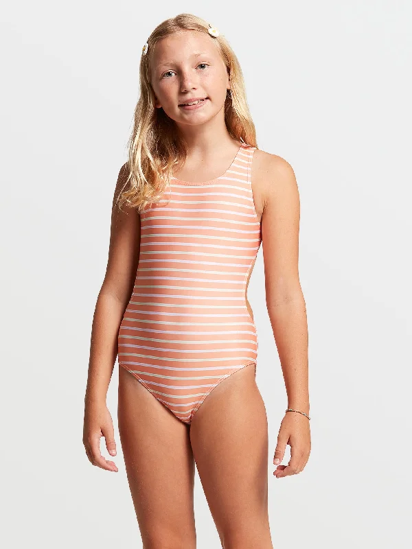 Girls In Line One-Piece - Melon