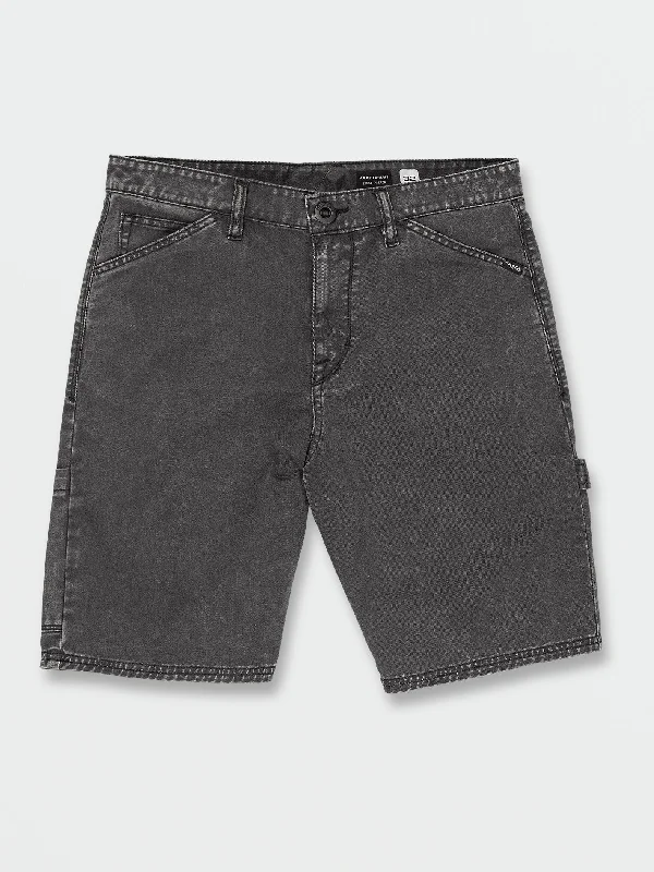 Kraftsman Denim Shorts - Black