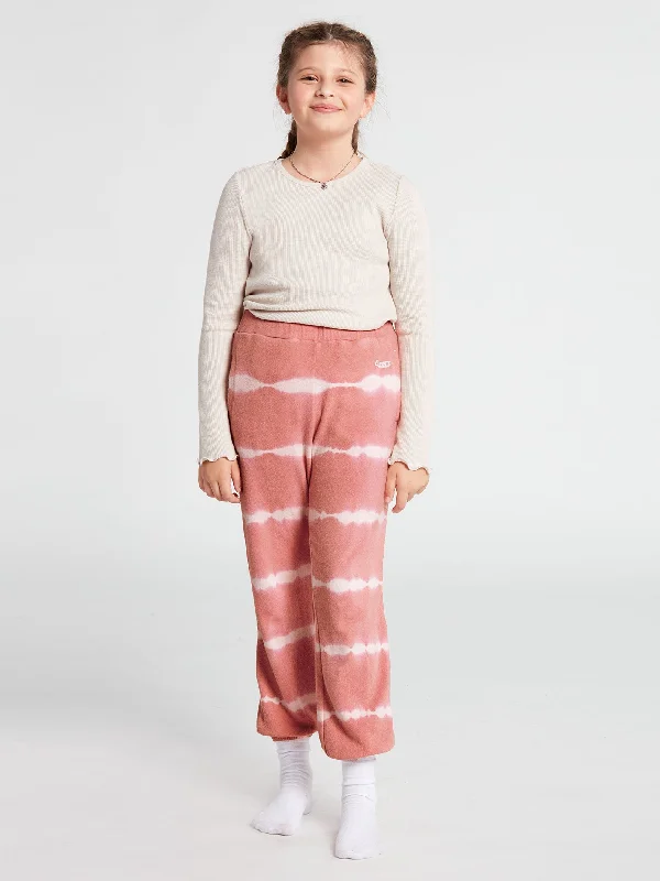 Girls Lived In Lounge Fleece Pant - Sepia