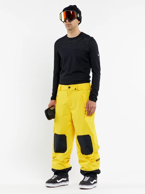 Mens Longo Gore-Tex Pants - Bright Yellow