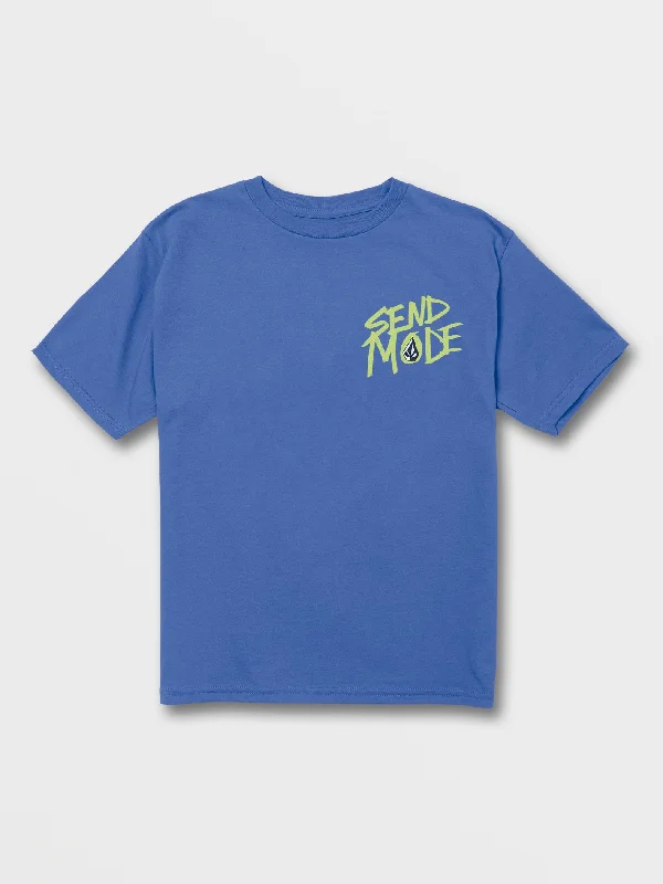 Little Boys Maddee Short Sleeve Tee - Marina Blue