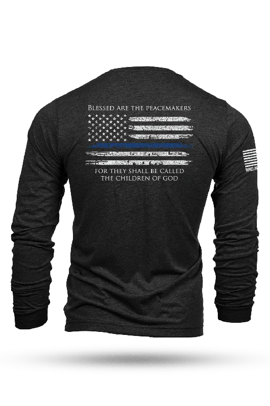 Thin Blue Line - Long-Sleeve T-Shirt