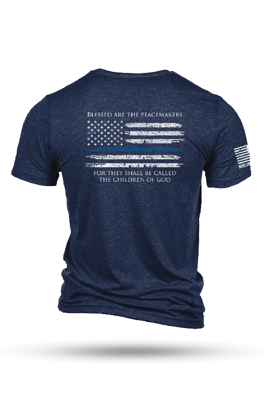 Thin Blue Line - Tri-Blend T-Shirt