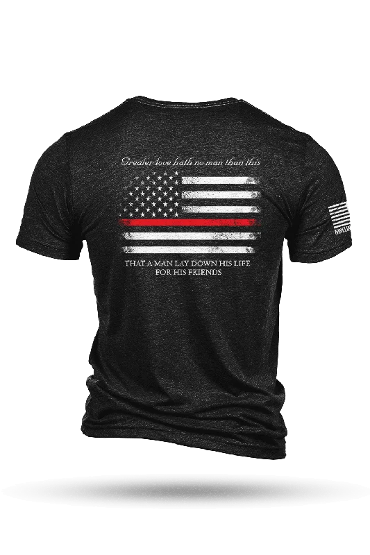 Thin Red Line - Tri-Blend T-Shirt