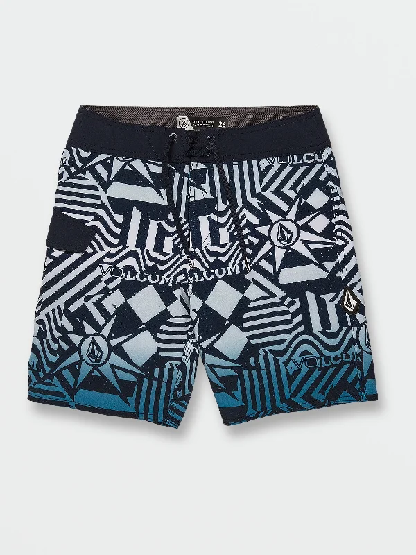 Big Boys Ringer Mod-Tech Trunks - Navy