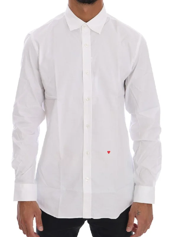 Moschino Elegant  Slim-Fit Cotton Men's Shirt