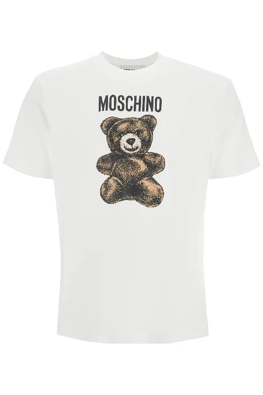 Moschino Men's Teddy Bear Printed T-Shirt