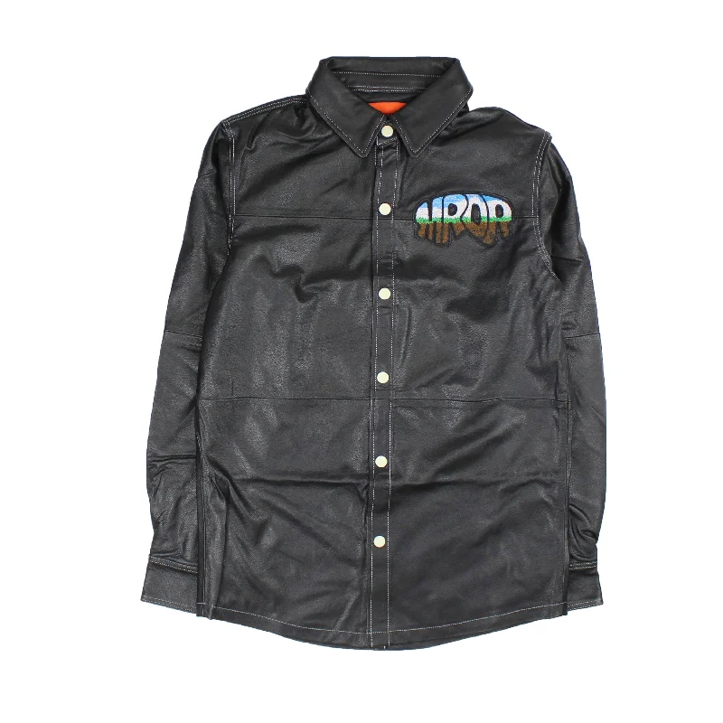 Mrdr Leather Work Shirt