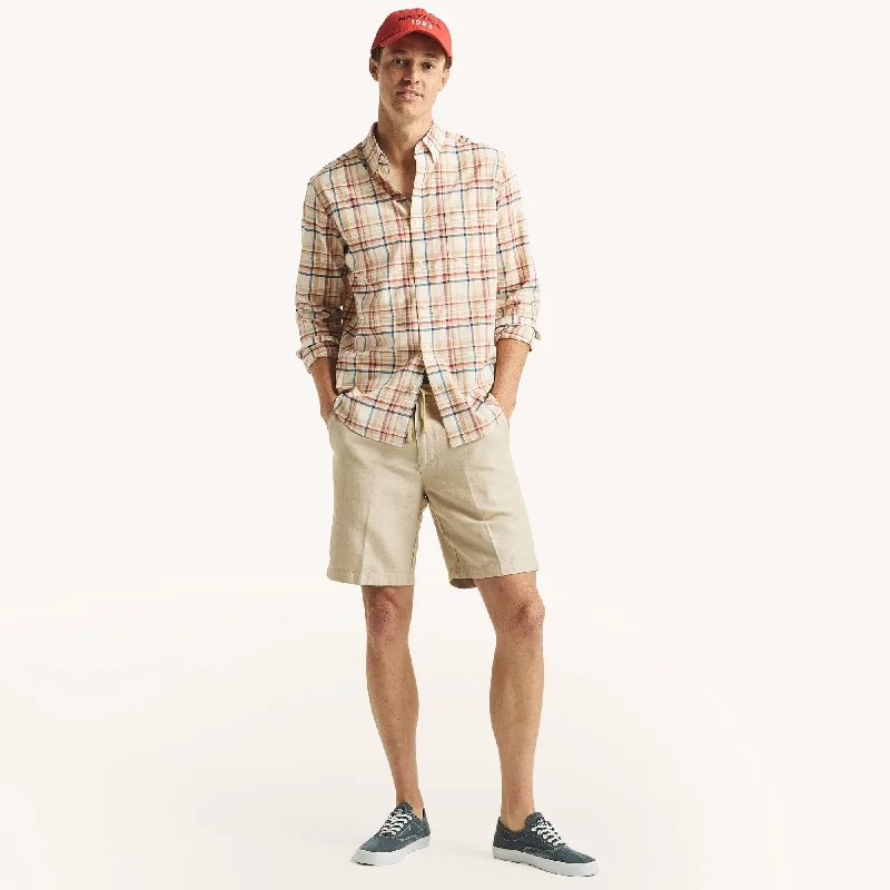 Nautica Mens Plaid Shirt