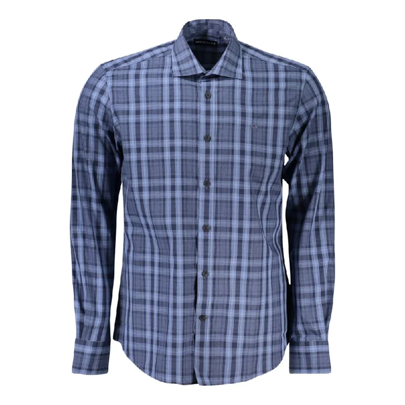 North Sails blue Cotton Men's Shirt