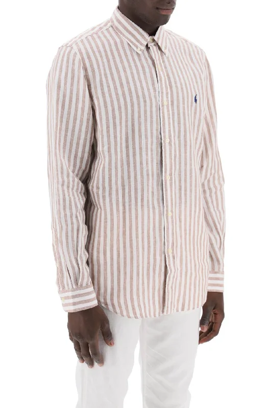 Polo Ralph Lauren Striped Custom-Fit Shirt