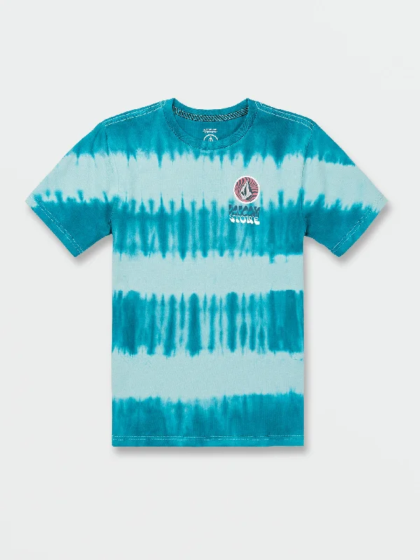 Big Boys Psychdye Short Sleeve Tee - Ocean Teal