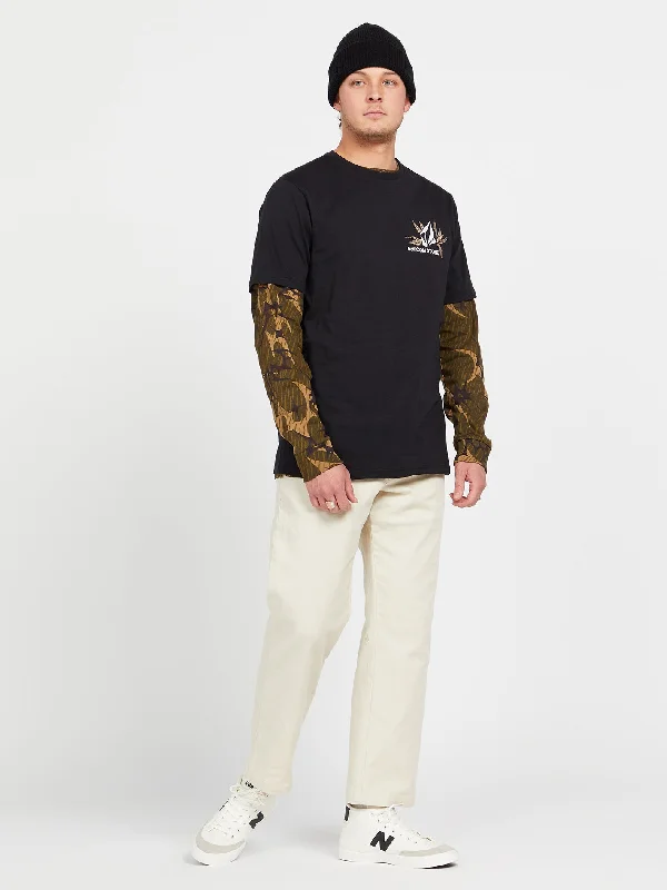 Punch Dagger Crew Long Sleeve Shirt - Army