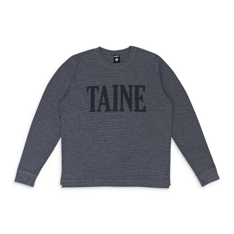 SINCLAIR TAINE THERMAL BLUE T-SHIRT