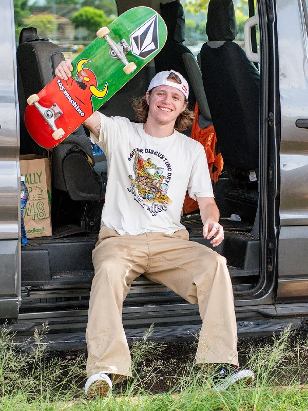 Final Markdown Skate Vitals Collin Provost Short Sleeve Tee - Off White