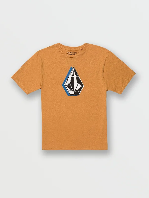 Little Boys Slightly Removed Short Sleeve Tee - Inca Gold