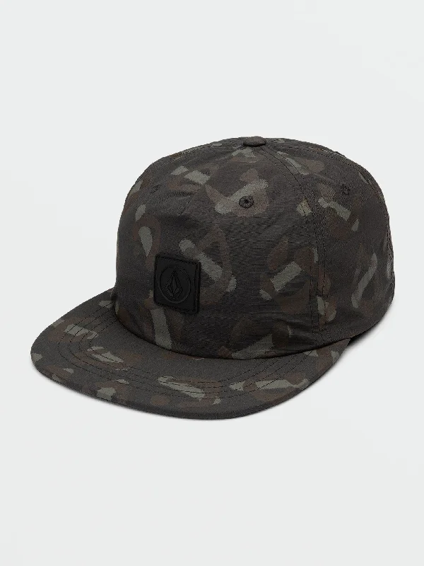 Stone Trip Adjustable Hat - Rinsed Black