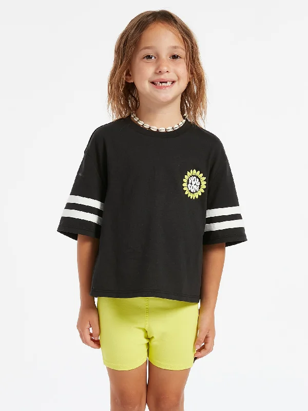 Girls Truly Stoked Tee - Black