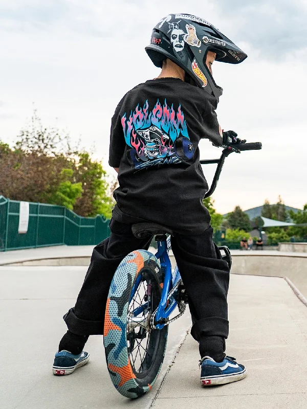 Big Boys Trux Short Sleeve Tee - Black